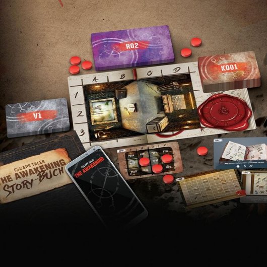 Jeu de société KOSMOS Escape Tales: The Awakening Déduction 1-4 joueurs
