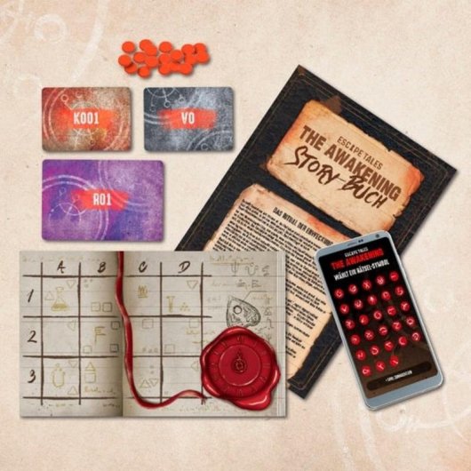 Jeu de société KOSMOS Escape Tales: The Awakening Déduction 1-4 joueurs