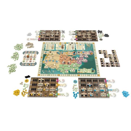 Jeu de société Pegasus Carnegie Simulation économique 12 ans 90 min