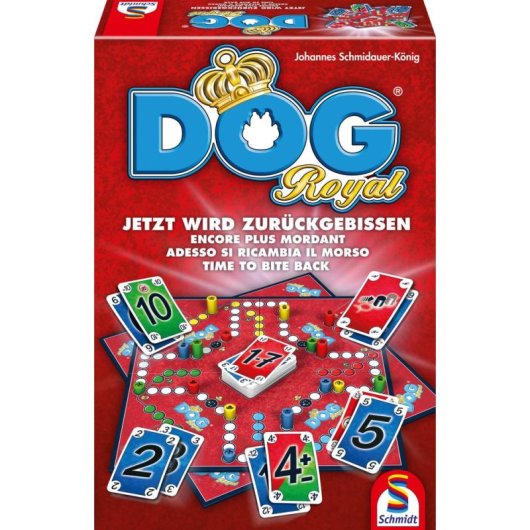 Jeu de société Schmidt Spiele Dog Royal, familial, 2-6 joueurs, 45 min