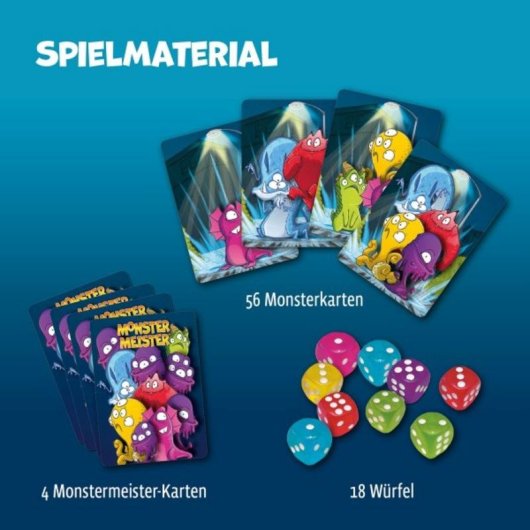 Jeu de société Kosmos Monster 12 Éducatif Famille 2-5 joueurs