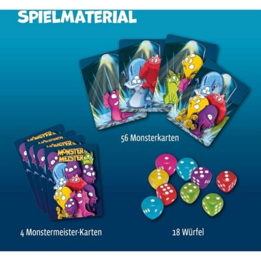 Jeu de société Kosmos Monster 12 Éducatif Famille 2-5 joueurs