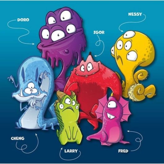 Jeu de société Kosmos Monster 12 Éducatif Famille 2-5 joueurs