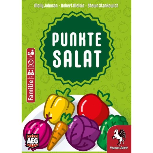 Jeu de société Pegasus Punktesalat Éducatif Famille 2-6 joueurs