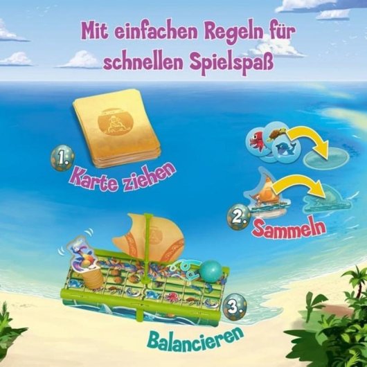 Juego de mesa KOSMOS Dodo Ahoy! Viaje/aventura familiar 2-4 jugadores 7 años