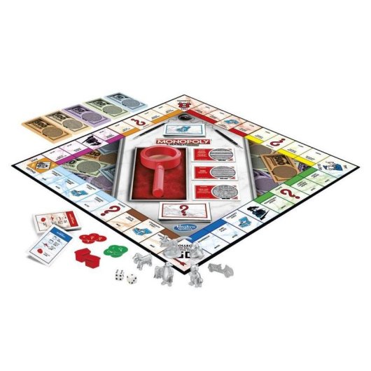 Jeu de société Hasbro Gaming MONOPOLY Éducatif familial 8 ans