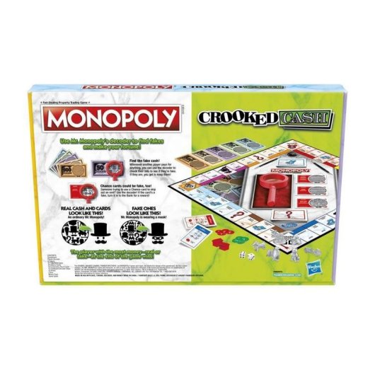 Jeu de société Hasbro Gaming MONOPOLY Éducatif familial 8 ans