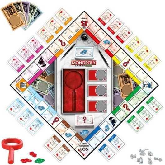 Jeu de société Hasbro Gaming MONOPOLY Éducatif familial 8 ans