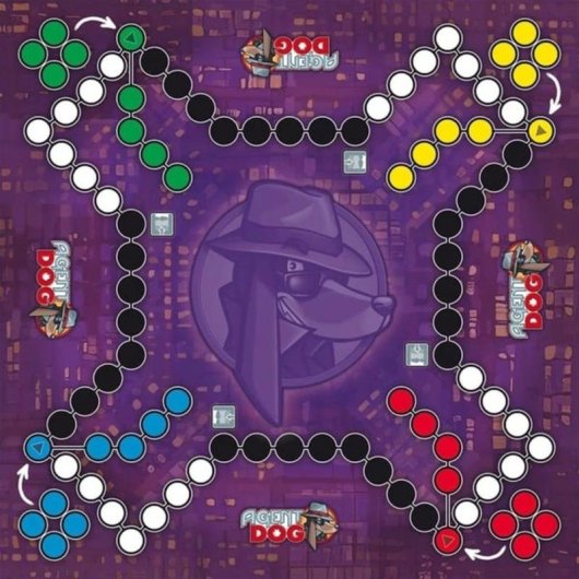 Juego de mesa Schmidt Spiele Agent DOG Estrategia 2-4 jugadores 45 min
