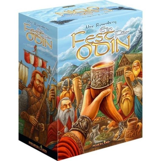 Juego de mesa Pegasus Una fiesta para Odín Estrategia 1-4 jugadores