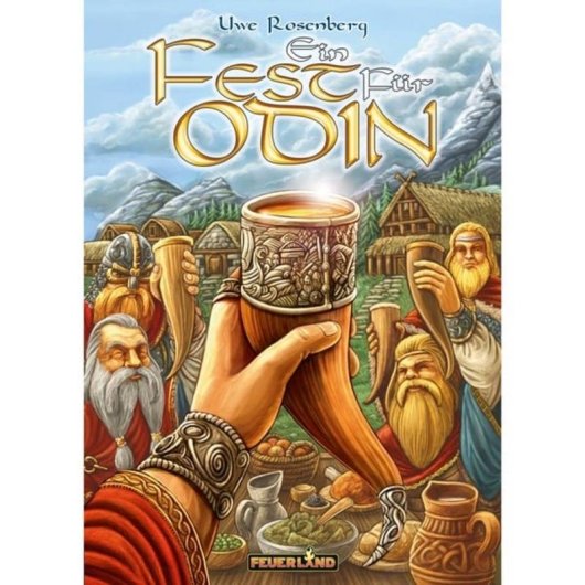 Juego de mesa Pegasus Una fiesta para Odín Estrategia 1-4 jugadores
