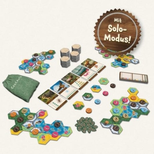 Jeu de cartes Kosmos Cascadia, familial et stratégique pour 1 à 4 joueurs