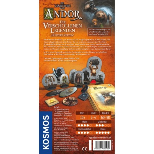 Jeu de cartes Kosmos Emparejamiento 10 ans 60-90 min