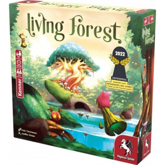 Jeu de société Pegasus Living Forest pour famille 2-4 joueurs 10 ans+