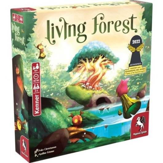 Jeu de société Pegasus Living Forest pour famille 2-4 joueurs 10 ans+