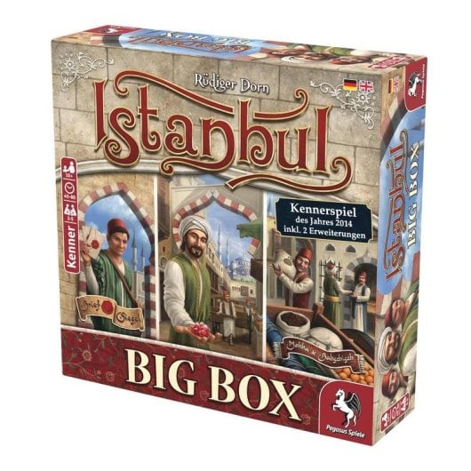 Juego de mesa Pegasus Istanbul Big Box Estrategia 5 jugadores