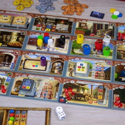 Juego de mesa Pegasus Istanbul Big Box Estrategia 5 jugadores