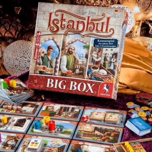 Juego de mesa Pegasus Istanbul Big Box Estrategia 5 jugadores