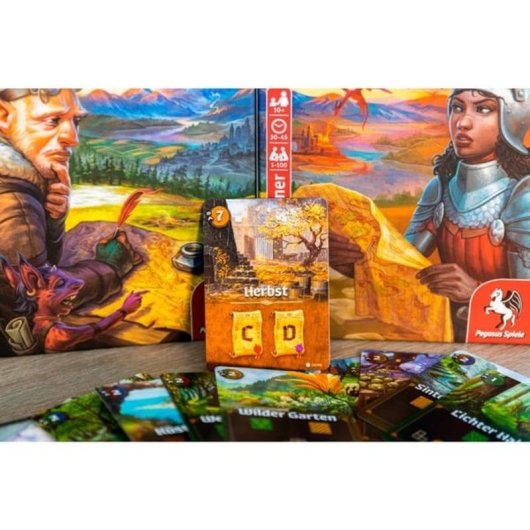 Jeu de société Pegasus Die Kartographin Aventure familiale