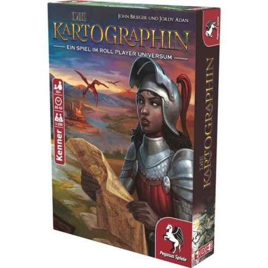 Jeu de société Pegasus Die Kartographin Aventure familiale