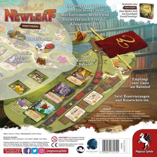 Expansión de juego de mesa Pegasus Everdell Newleaf