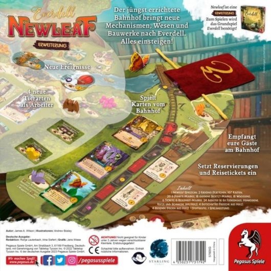Expansión de juego de mesa Pegasus Everdell Newleaf