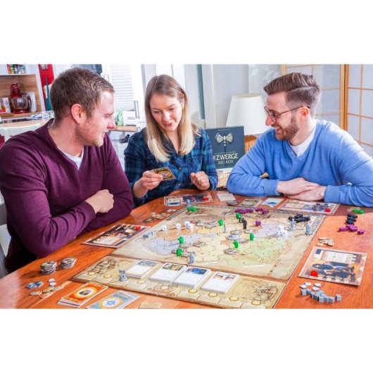 Juego de mesa The Dwarfs Pegasus 51933G Interpretación de roles 2-6 jugadores