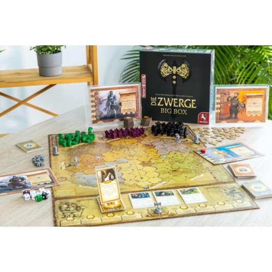 Juego de mesa The Dwarfs Pegasus 51933G Interpretación de roles 2-6 jugadores