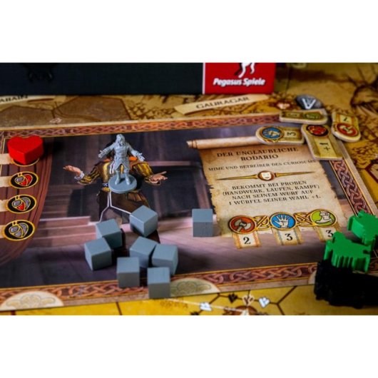 Juego de mesa The Dwarfs Pegasus 51933G Interpretación de roles 2-6 jugadores
