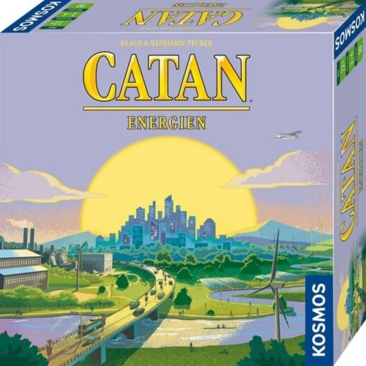 Juego de mesa KOSMOS Catan Energien Estrategia Familiar 3-4 jugadores 90 min