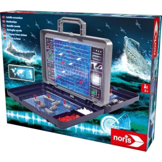 Jogo de estratégia Noris Sea Battle para 2 jogadores a partir de 5 anos