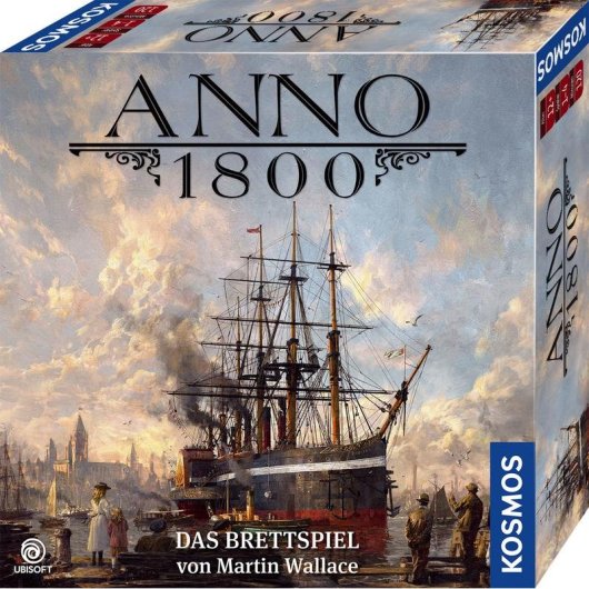 Juego de mesa Kosmos Anno 1800 Estrategia familiar para 2-4 jugadores