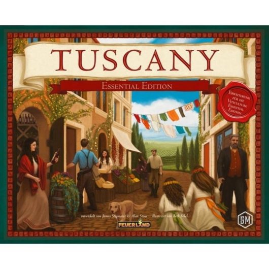 Jeu de société Pegasus Viticulture Tuscany Essential Edition