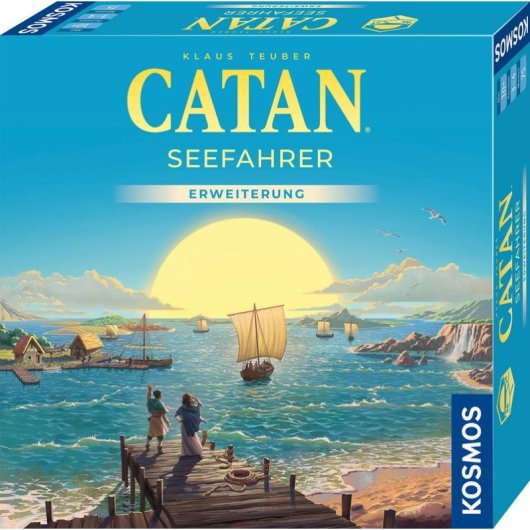 Juego de Cartas Kosmos Navegantes de Catan, Estrategia, 3-4 Jugadores, 10+ Años