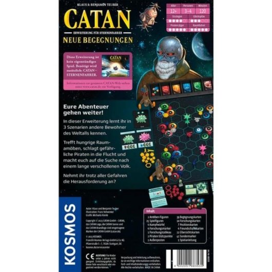 Expansion de jeu de société CATAN Kosmos FKS6835350 Voyage/Aventure