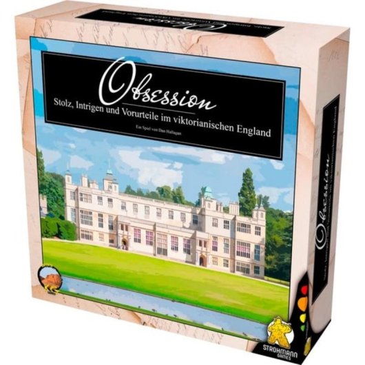 Juego de mesa Obsession Pegasus estrategia 1-4 jugadores 14 años