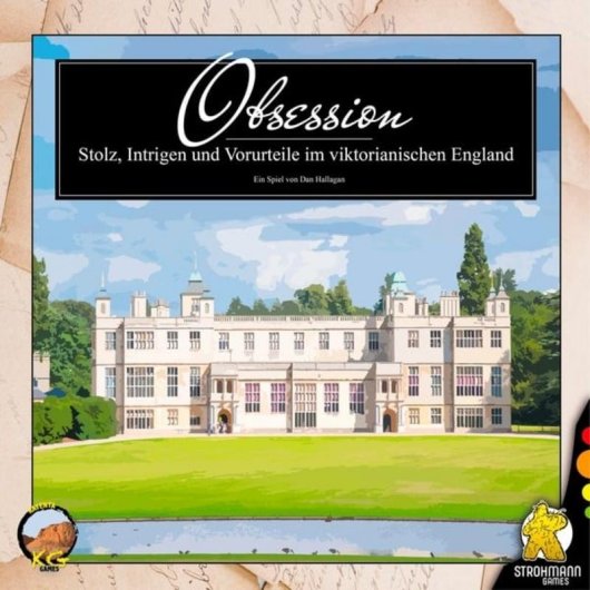 Juego de mesa Obsession Pegasus estrategia 1-4 jugadores 14 años