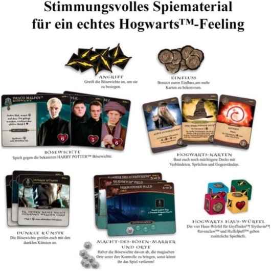 Jeu de société Kosmos Harry Potter - La Bataille de Poudlard, Stratégie, Famille