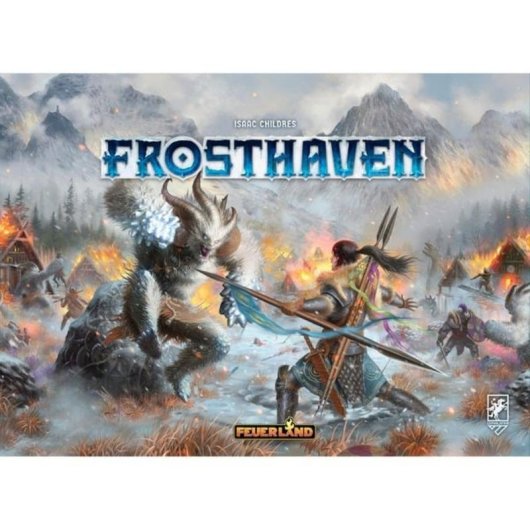Jogo de mesa Pegasus Frosthaven Estratégia 1-4 jogadores