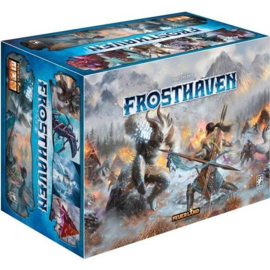 Jogo de mesa Pegasus Frosthaven Estratégia 1-4 jogadores