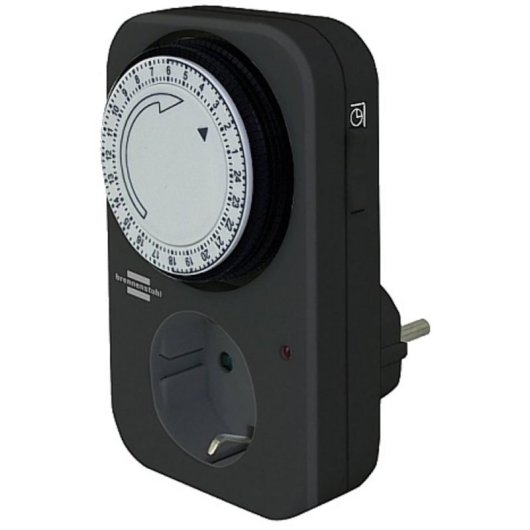 Temporizzatore 24 h Brennenstuhl MZ 20 Nero 3500 W