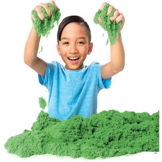 Sabbia Cinetica Verde 907 g Kit Creativo Bambini 3 Anni+