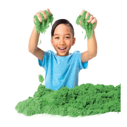 Sabbia Cinetica Verde 907 g Kit Creativo Bambini 3 Anni+