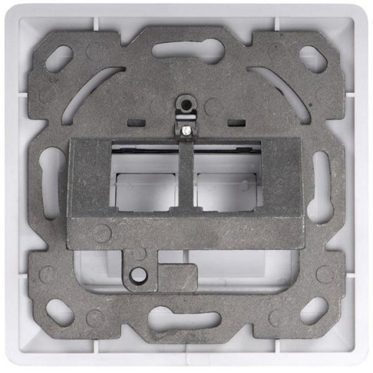 Toma de corriente DIGITUS para módulos Keystone RJ-45 Blanco