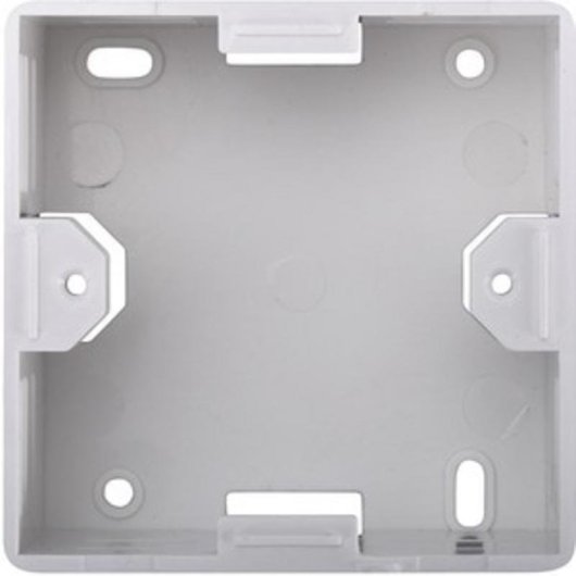 Aufputzrahmen Digitus für Keystone-Steckdosen 80x80 mm Deutscher Typ