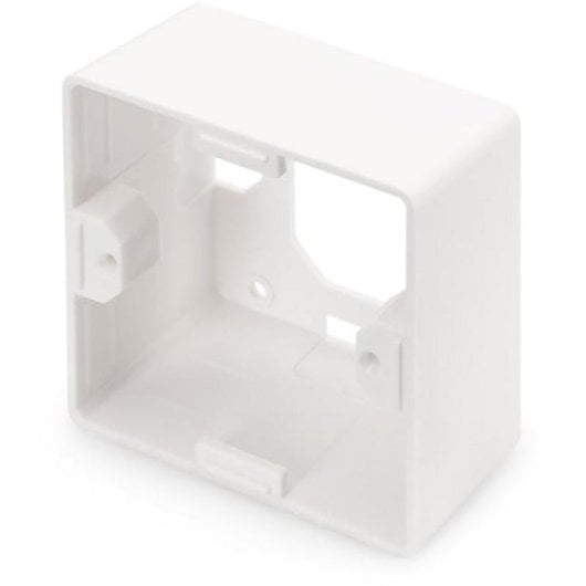 Aufputzrahmen Digitus für Keystone-Steckdosen 80x80 mm Deutscher Typ