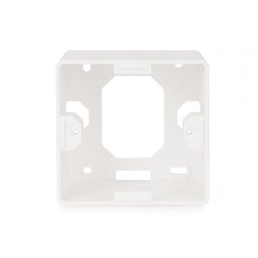 Aufputzrahmen Digitus für Keystone-Steckdosen 80x80 mm Deutscher Typ