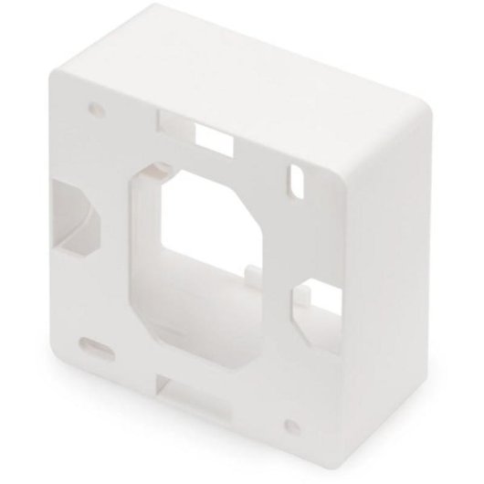 Aufputzrahmen Digitus für Keystone-Steckdosen 80x80 mm Deutscher Typ