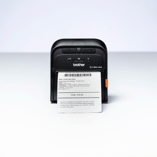 Impresora térmica directa Bluetooth Wi-Fi Brother RJ-3055WB para movilidad