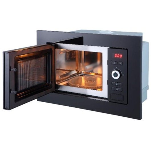 Microondas Respekta MW733 17 litros 700W Integrable con temporizador digital y bloqueo infantil